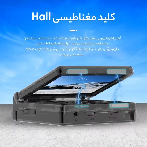 کنسول بازی گرین لاین Green Lion GP Pro Fold مدل GL-GC9 کنسول بازی گرین لاین Green Lion GP Pro Fold مدل GL-GC9